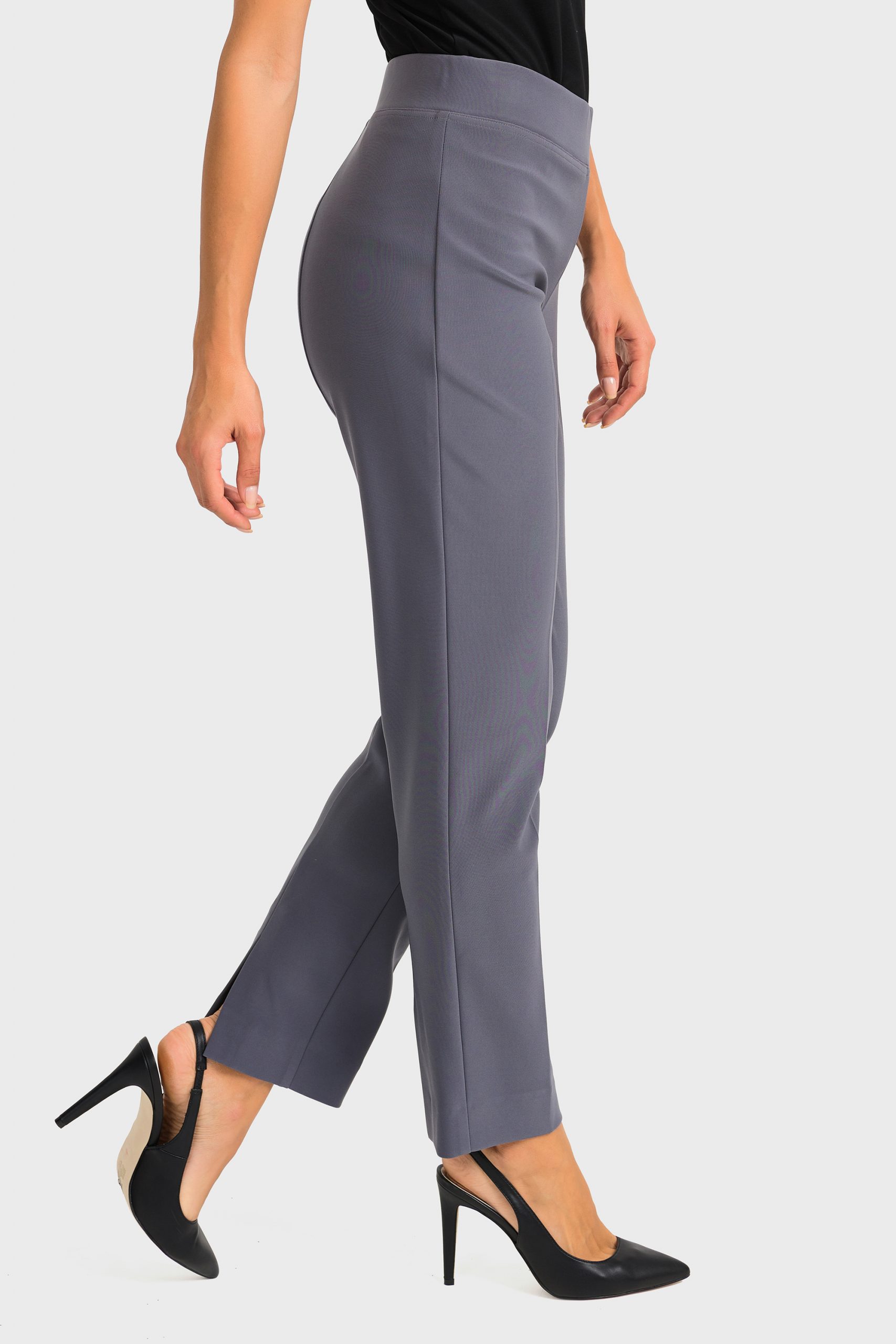 Joseph Ribkoff - Pantalons Confort Basiques * Beige Sable ou Gris smokey grey ou Kaki bonzai - 144092 – Image 2