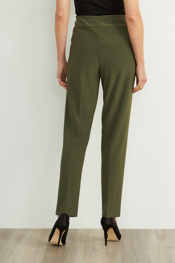 Joseph Ribkoff - Pantalons Confort Basiques * Beige Sable ou Gris smokey grey ou Kaki bonzai - 144092 – Image 9