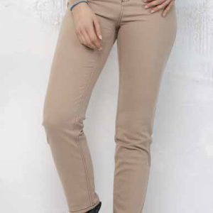 Elisa Cavaletti - Pantalon 5 poches Brodé Coton Liberta *Beige - EJW196074801