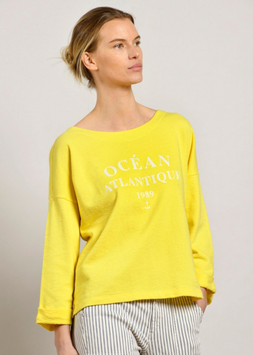 sweat brodé coton Modica (2)