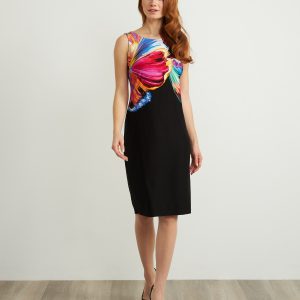 Robe aquarelle Ribkoff 211346-1