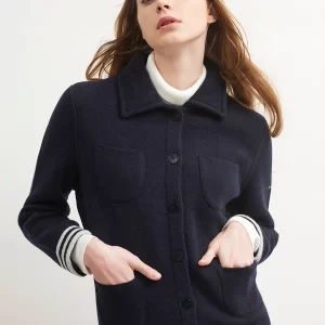 Veste Saint James Nashville 0125 Navy/Ecume